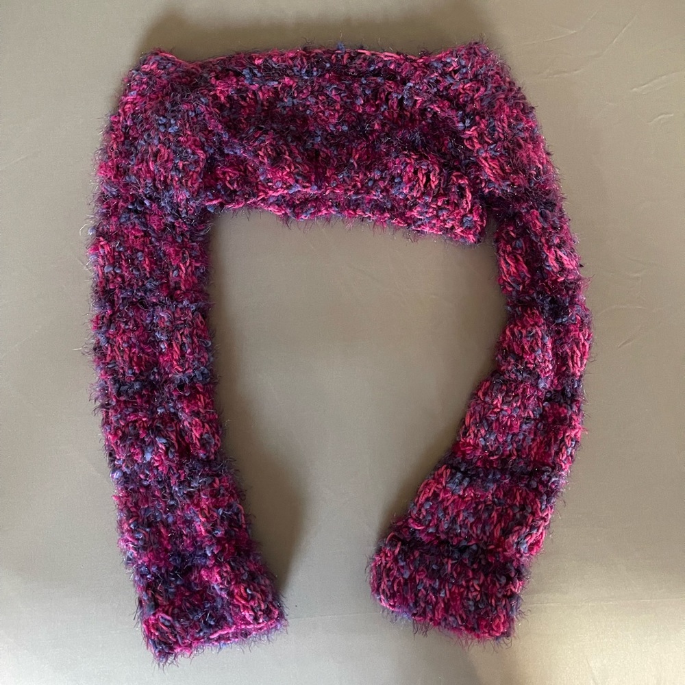 Handmade crochet shrug